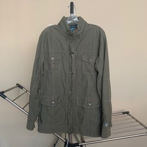 Kuhl Army Green Jacket Size L